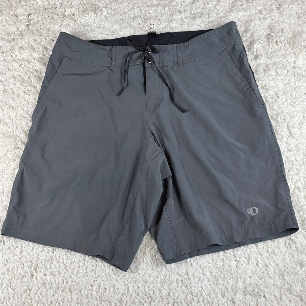 Pearl Izumi Men's Journey Mountain Biking Shorts, Unlined, Gray, Size Medium